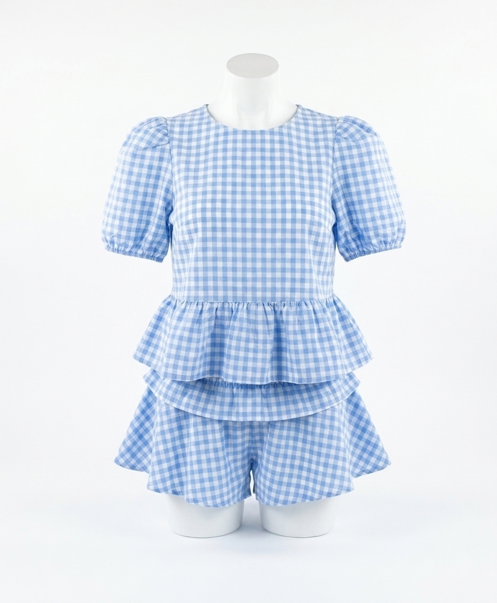 NEW TCEC dorothy set in blue gingham